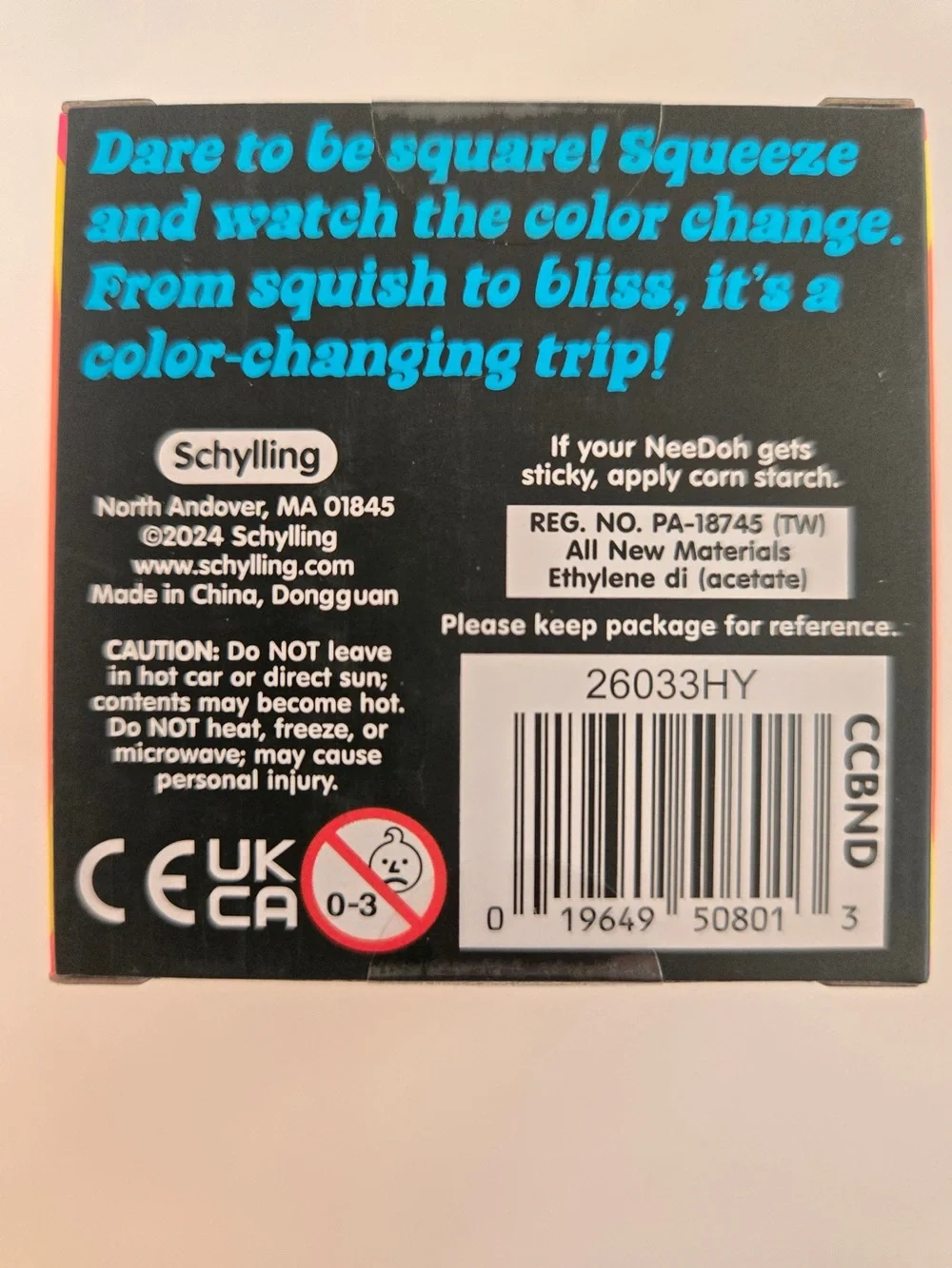 NEEdoh Color Change Cube yellow